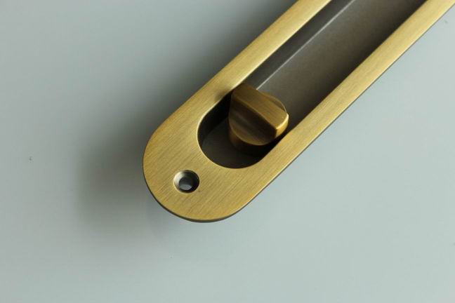 sliding door handle lock